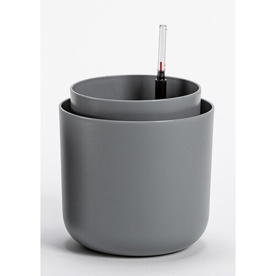 Plastia Samozavlažovací květináč Tolita šedá, pr. 19 cm - main (0)