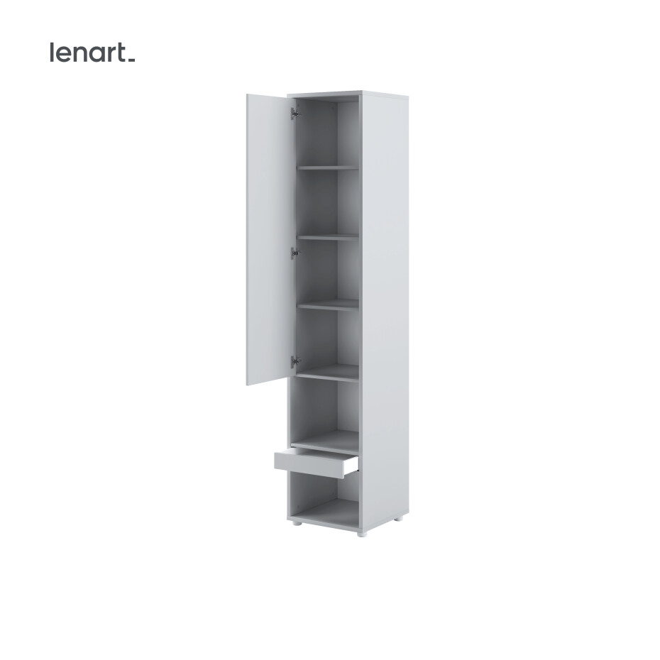 Dig-net nábytek Skříňka Lenart BED CONCEPT BC-07 Barva: Bílá - main (14)