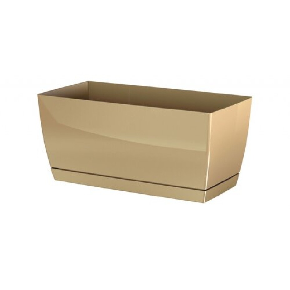 Prosperplast Plastový truhlík Coubi Case s miskou kávová, 39 cm - main (0)