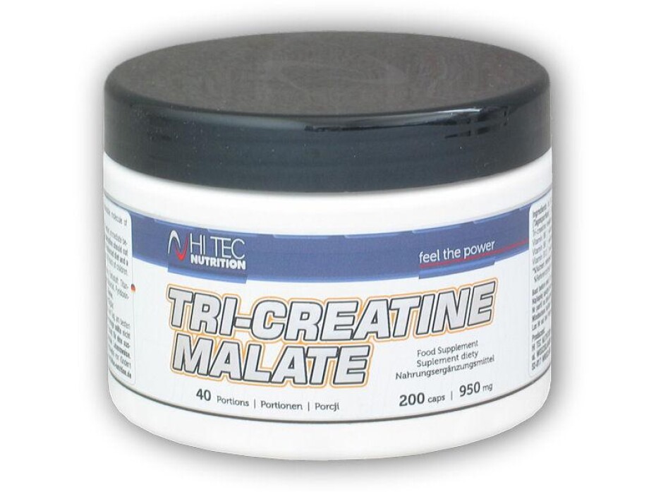 Hi Tec Nutrition Tri Creatine Malate 200 kapslí - main (0)
