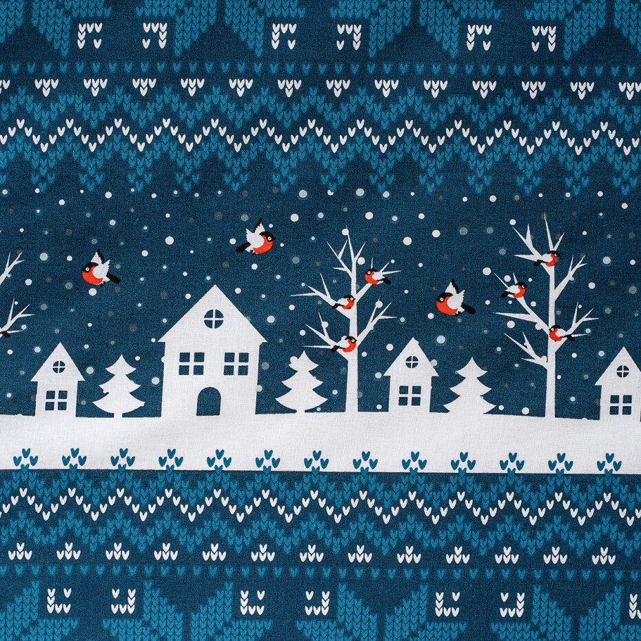 4Home Bavlněné povlečení Winter village, 140 x 200 cm, 70 x 90 cm - main (6)