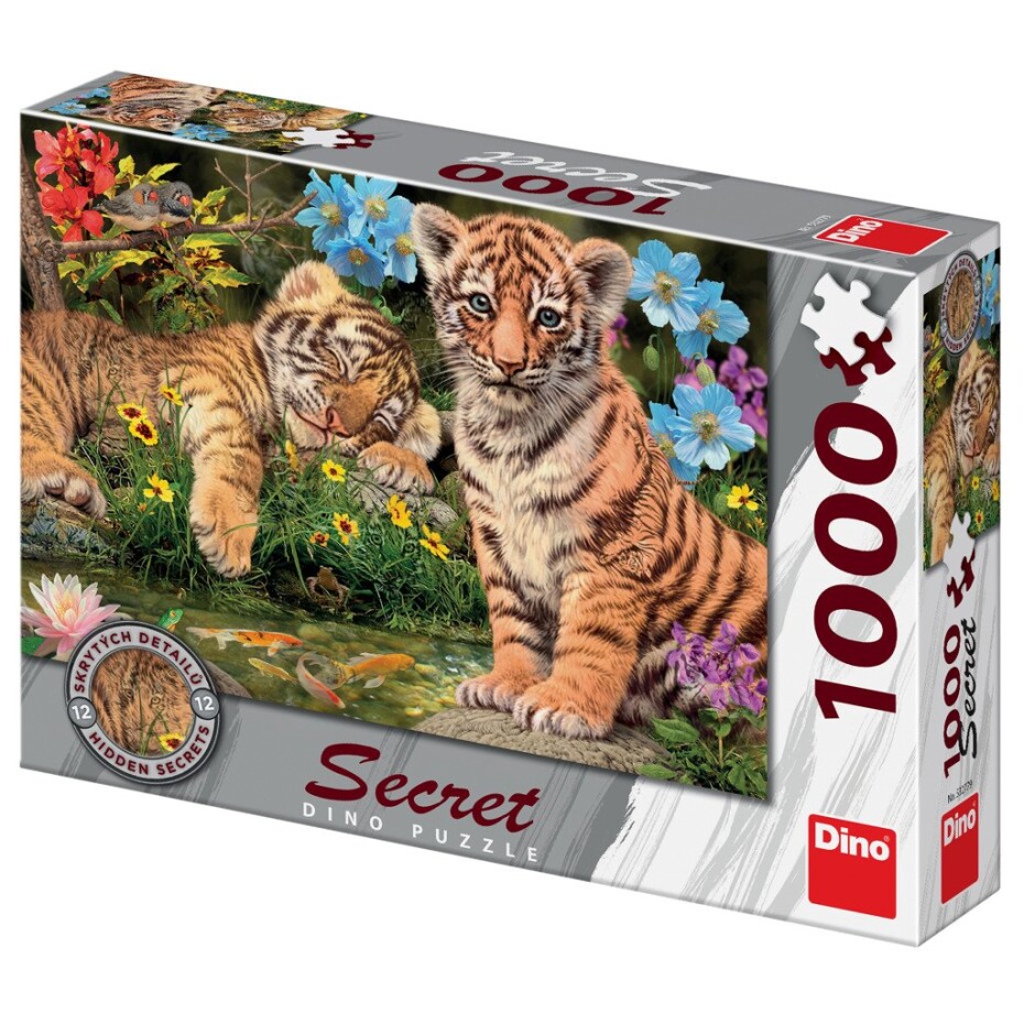 Puzzle Tygříci 1000 dílků - Deltim - main (0)