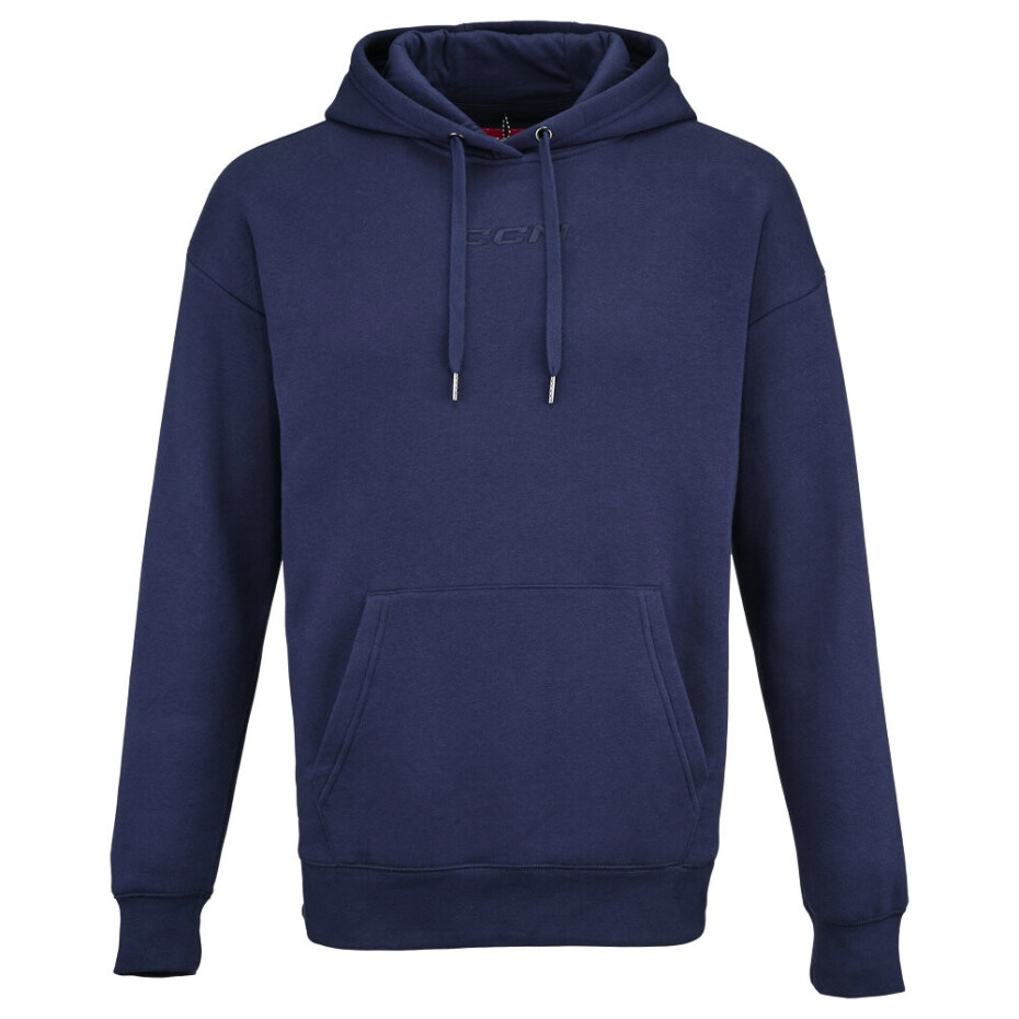 Pánská mikina CCM Core Drop Shoulder Hoodie Navy XL - main (0)