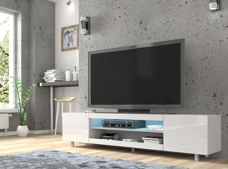 ARTBm TV stolek KATE RTV 189 Provedení: LED 100 cm silicon jednobarevné bílé - main (1)