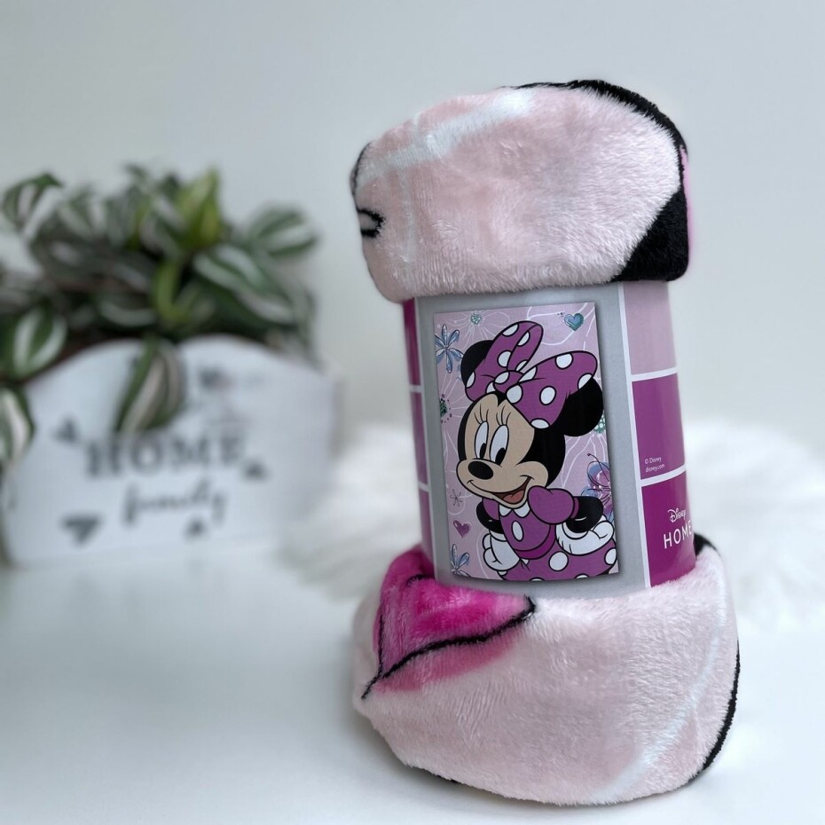 Jerry Fabrics Dětská deka Minnie Flowers 02, 100 x 150 cm - main (2)