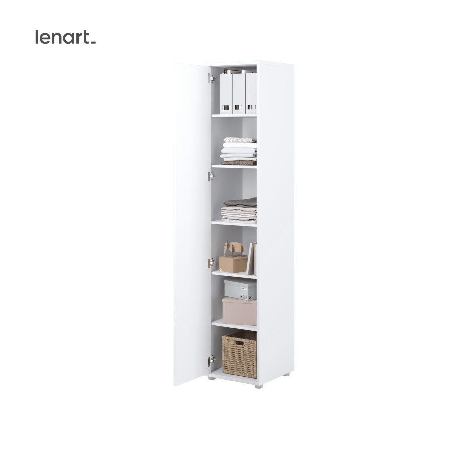 Dig-net nábytek Policová skříň Lenart BED CONCEPT BC-21 | bílá - main (2)