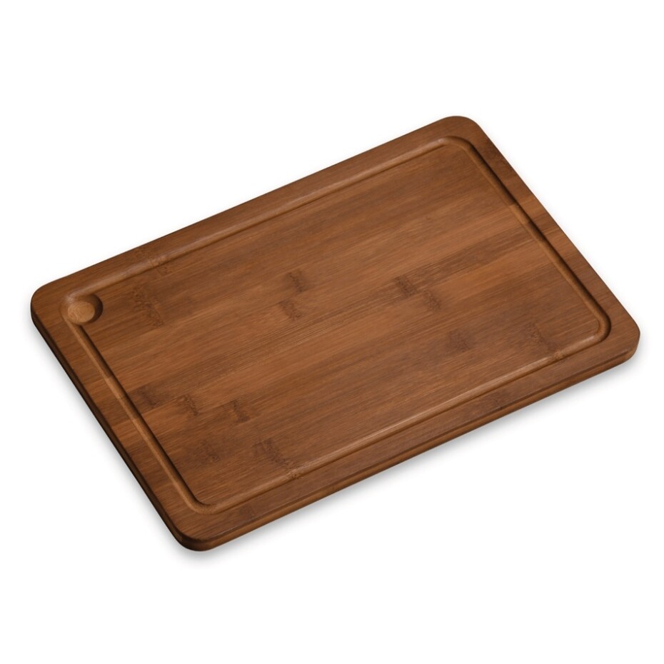Kesper 59391 Krájecí a servírovací prkénko tmavé, 38 x 25 x 1,6 cm - main (0)