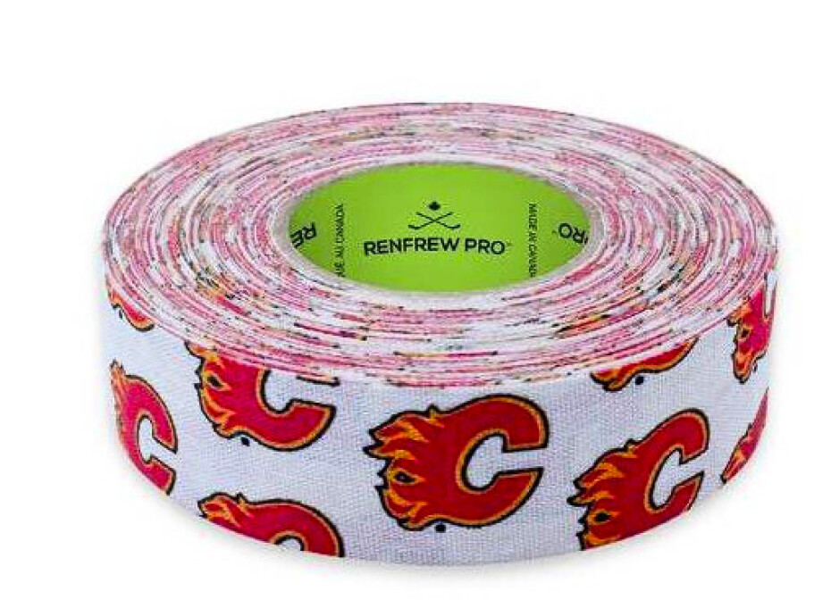 Páska na čepel Renfrew  NHL Calgary Flames 24 mm x 18 m - main (0)