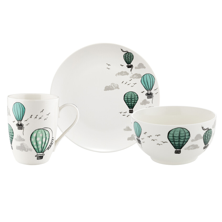 Florina 3dílná porcelánová sada Balon - main (0)