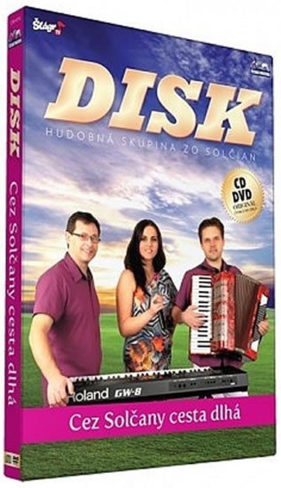 Disk - Cez Solčany cesta dlha - CD+DVD - main (0)