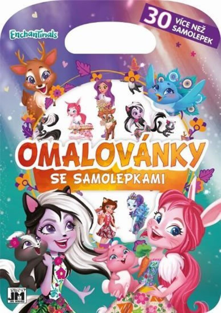Enchantimal - Omalovánky se samolepkami - main (0)
