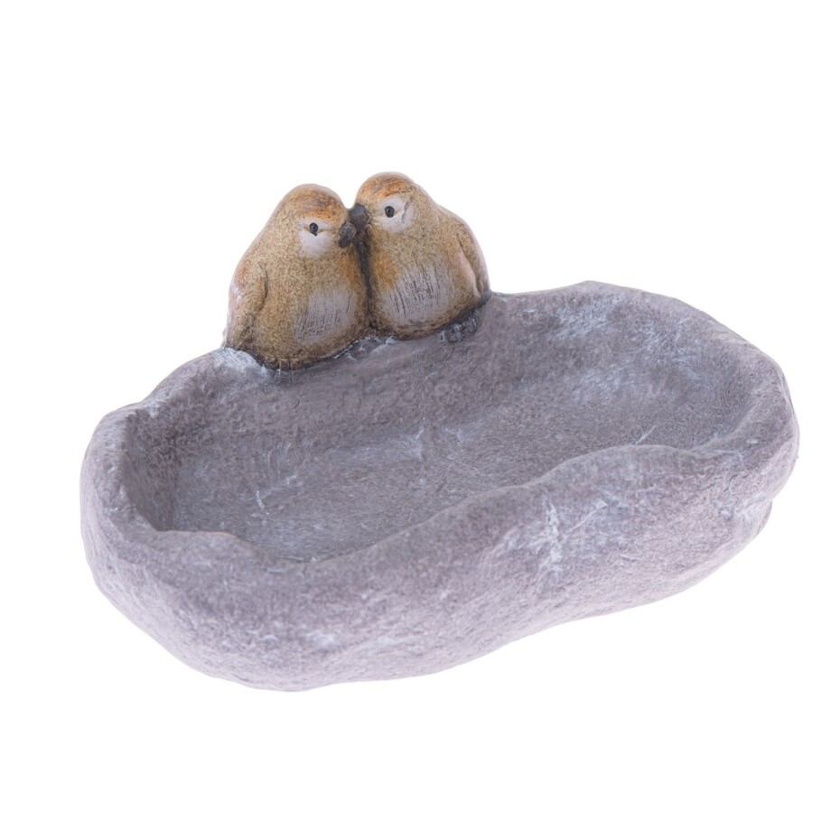 Keramické pítko pro ptáčky Bird´s love, 20,2 x 10,3 x 15,7 cm - main (0)