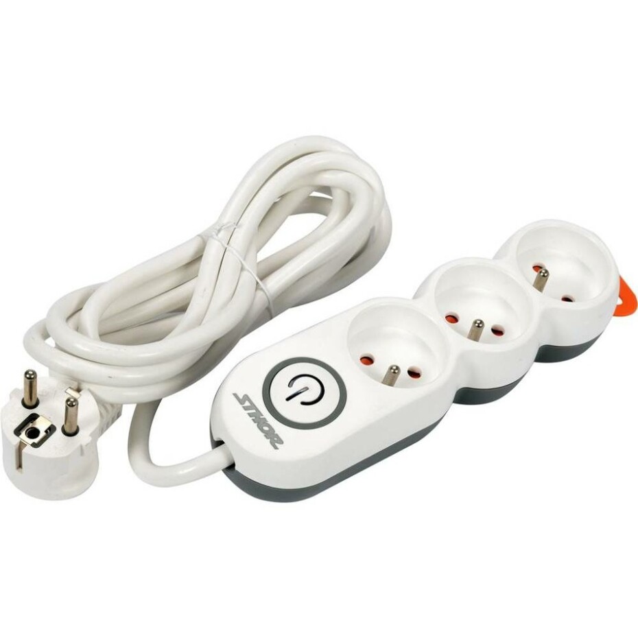 Sthor TO-72351 prodlužovacé kabel, 3 zásuvky, 3 m - main (1)