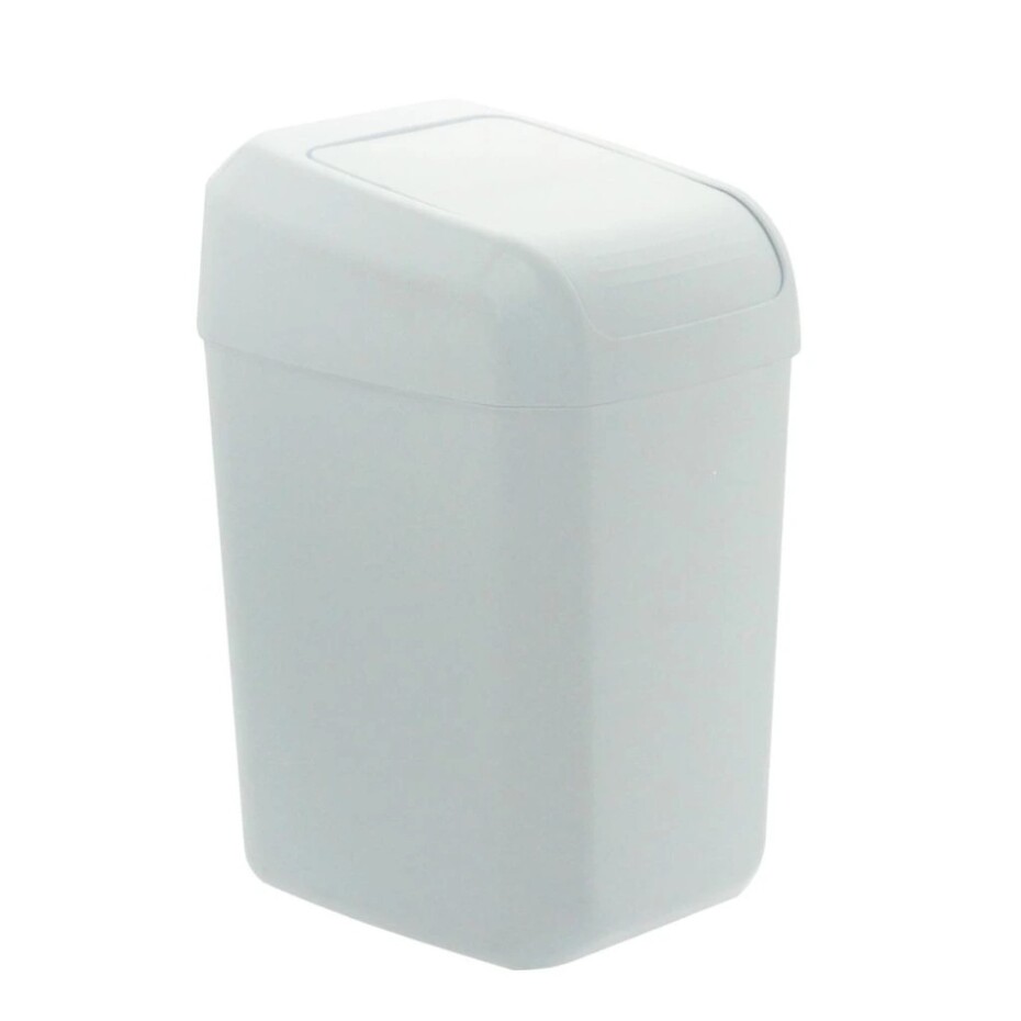 Denox Troya odpadkový koš 30 l, bílý, 30 l - main (0)