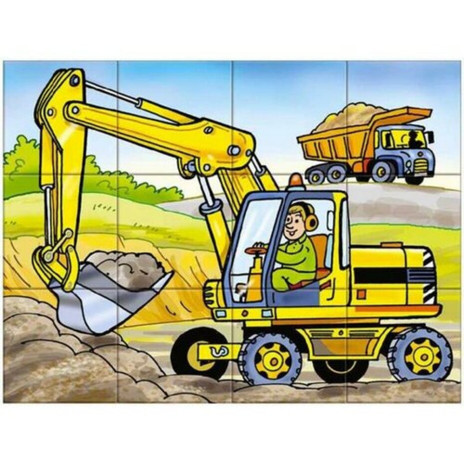 Kostky kubus Mašinka dřevo 12ks v krabičce 16x12x4cm - main (4)