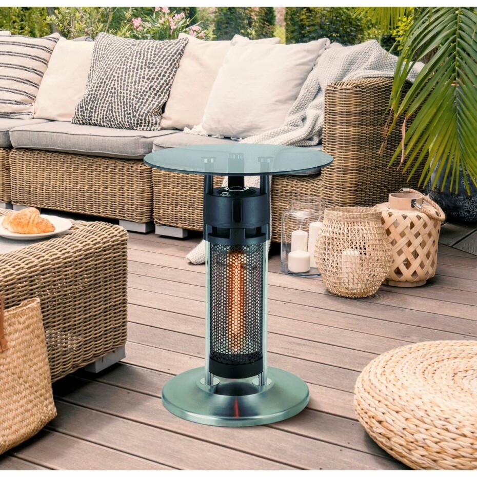 Tepro 2142 Venkovní topidlo se skleněnou deskou Monterey, 1200 W - main (0)