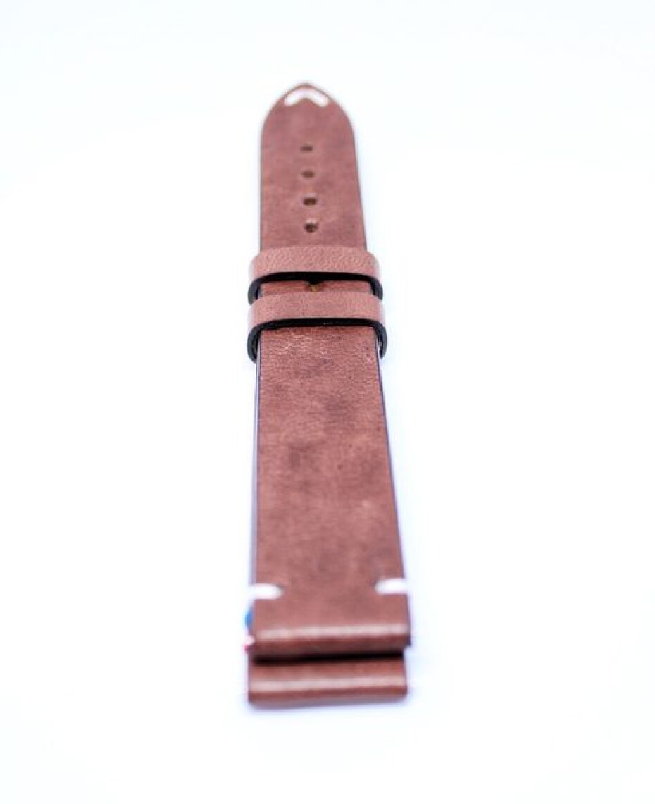 Řemínek Biatec trikolora ČR/SR 20 mm hnědý - main (4)