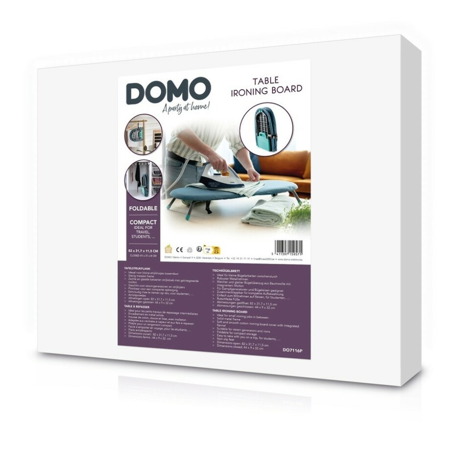 DOMO DO7116P skládací žehlící prkno, modrá - main (9)