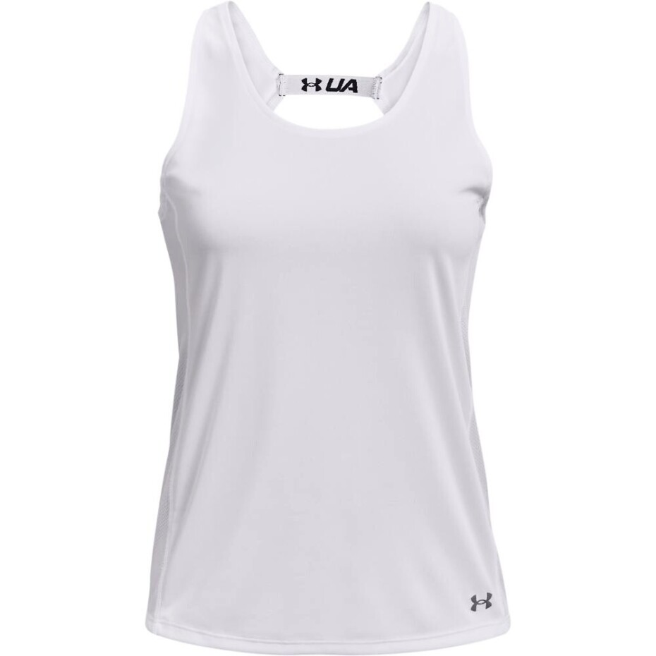 Dámské tílko Under Armour  Fly By Tank White L - main (0)