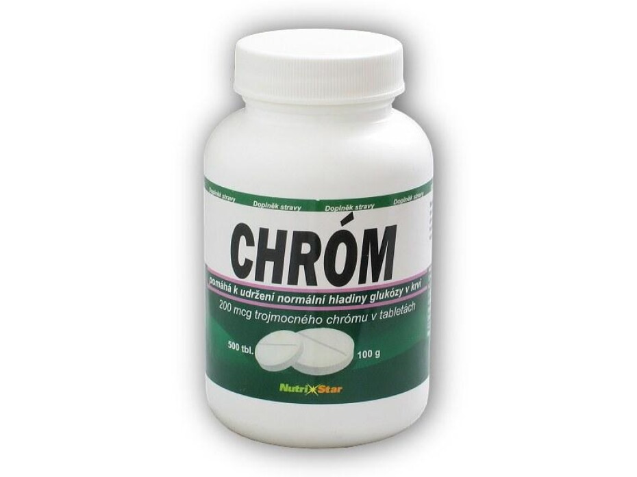 Nutristar Chrom GTF 200mcg 500 tablet - main (0)