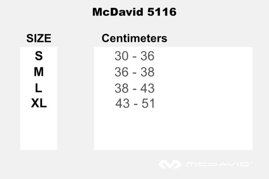 Bandáž na koleno McDavid  5116 S - main (1)