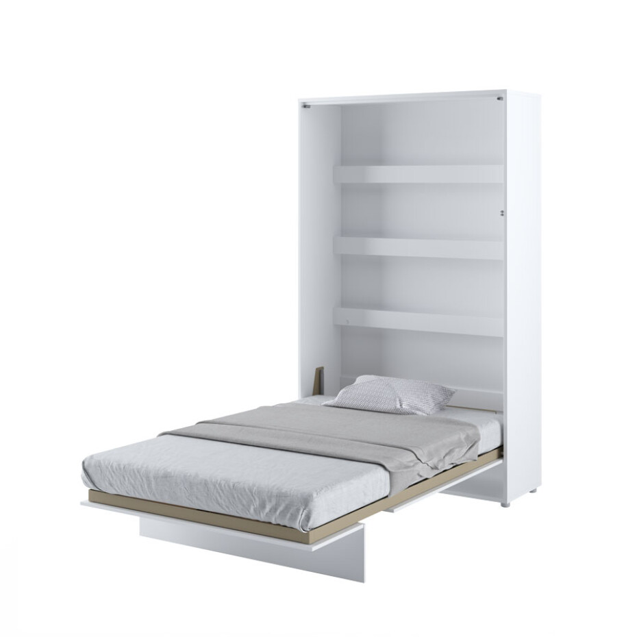 Dig-net nábytek Sklápěcí postel Lenart BED CONCEPT BC-02p bílý lesk | 120 x 200 cm - main (11)