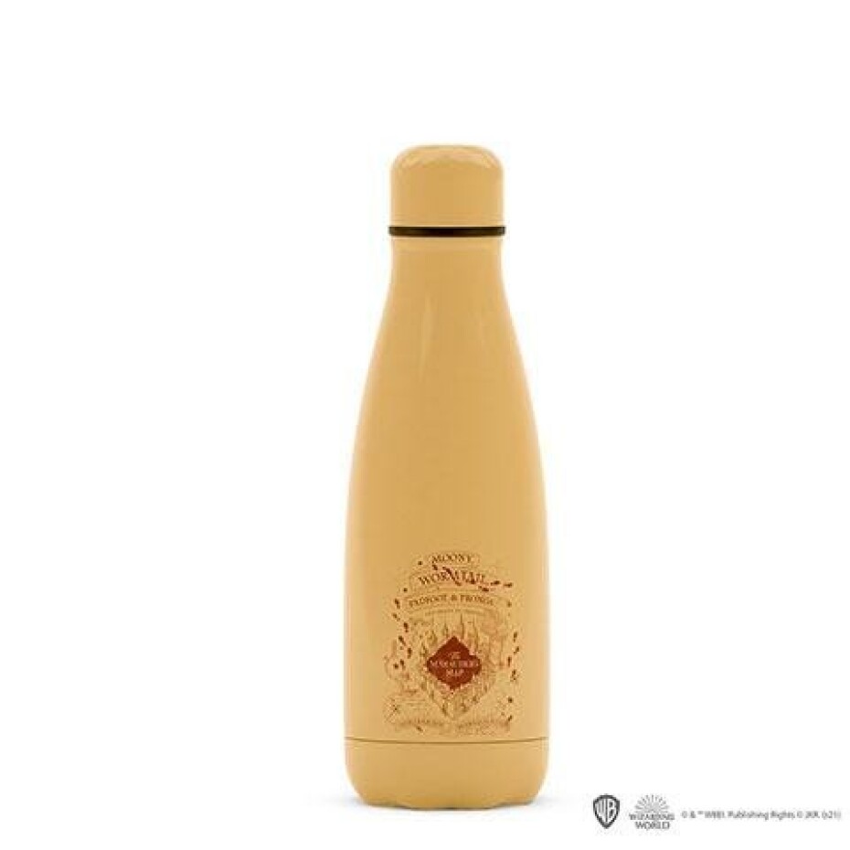 Harry Potter Nerezová láhev na pití 350 ml na teplé a studené nápoje - Pobertův plánek - main (0)