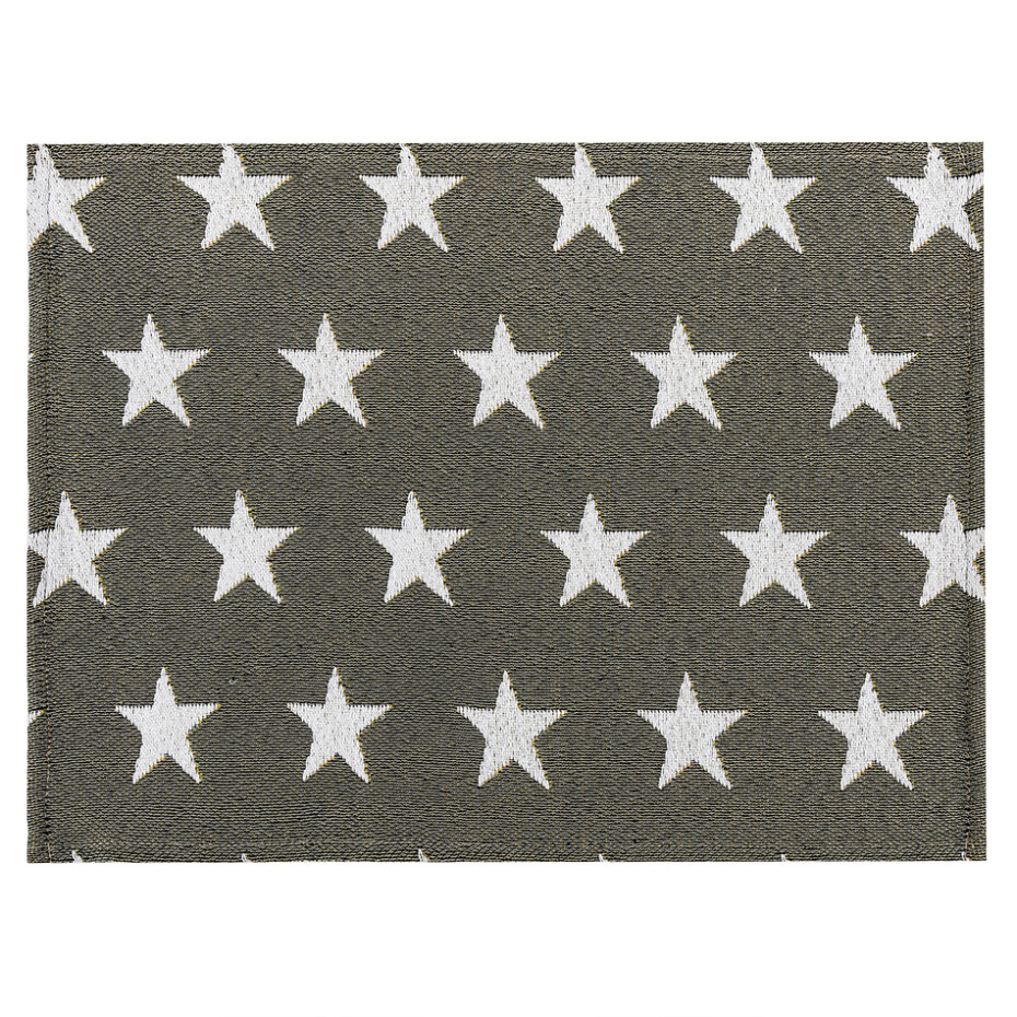 Dakls Prostírání Stars šedá, 33 x 48 cm  - main (0)