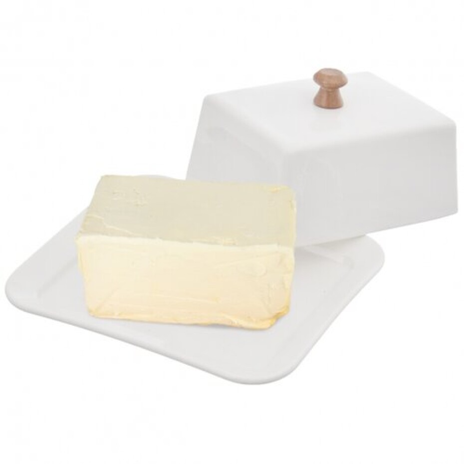 Orion Porcelánová máslenka WHITELINE, 17 x 14 cm  - main (2)