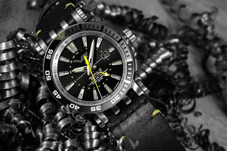 Vostok Europe Energia Rocket Automatic GMT NH34-575A718 - Bílý silikonový řemínek - main (4)