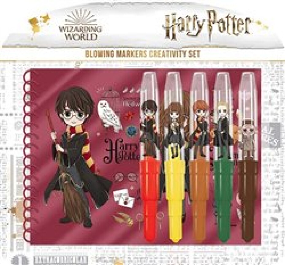 Harry Potter - Set s foukacími fixy a notesem - main (0)
