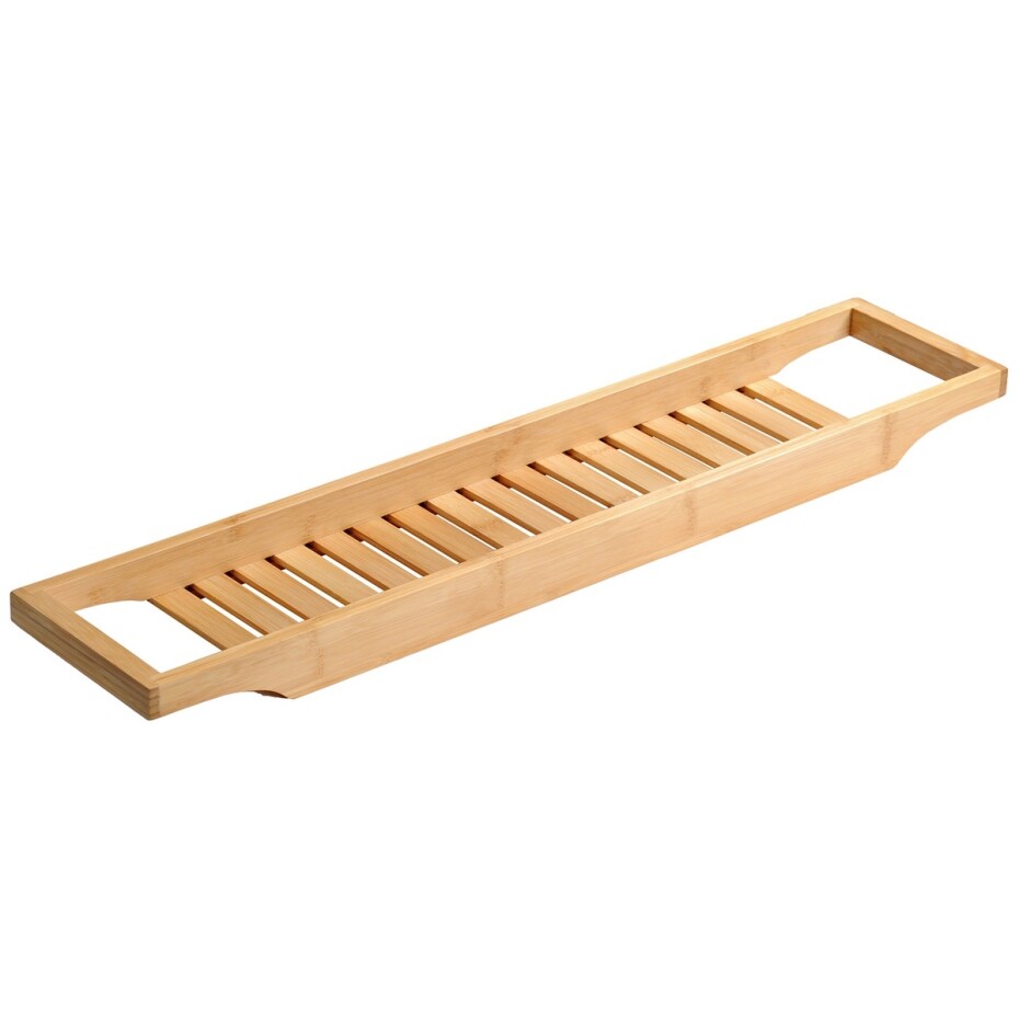 Kesper 92257 Polička na vanu bambus, 70 x 4,4 x 14,5 cm - main (0)