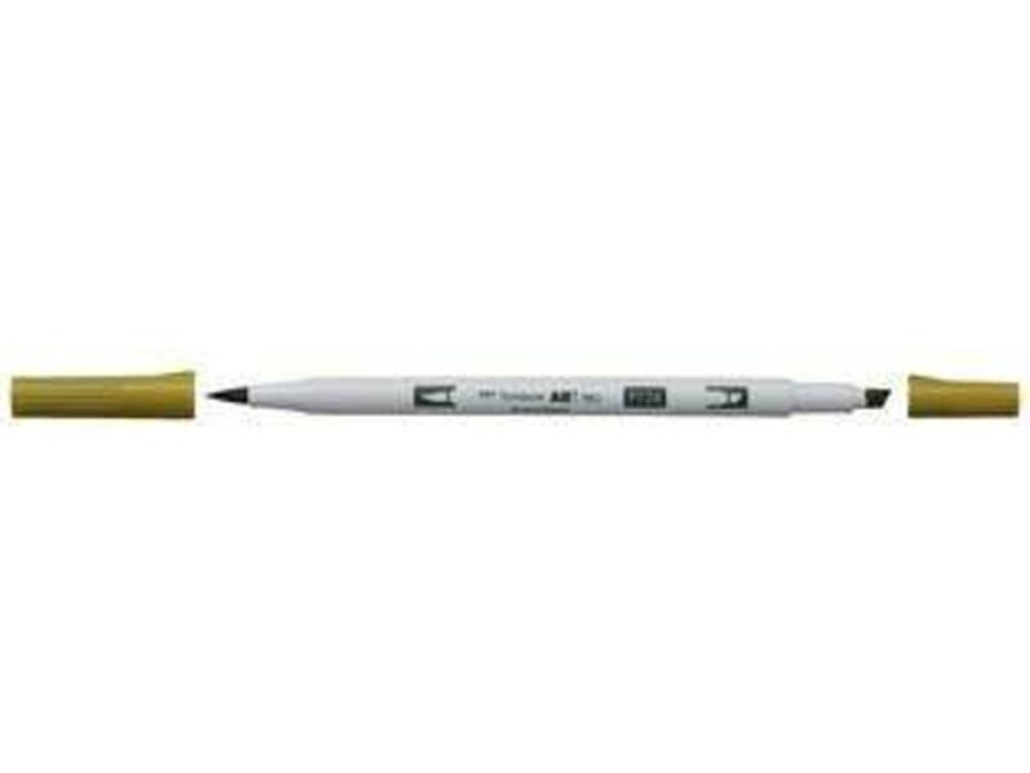 Tombow Oboustranný štětcový lihový fix ABT PRO - light olive - main (0)