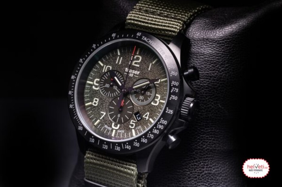 Traser P67 Officer Pro Chronograph Green Nato - main (5)