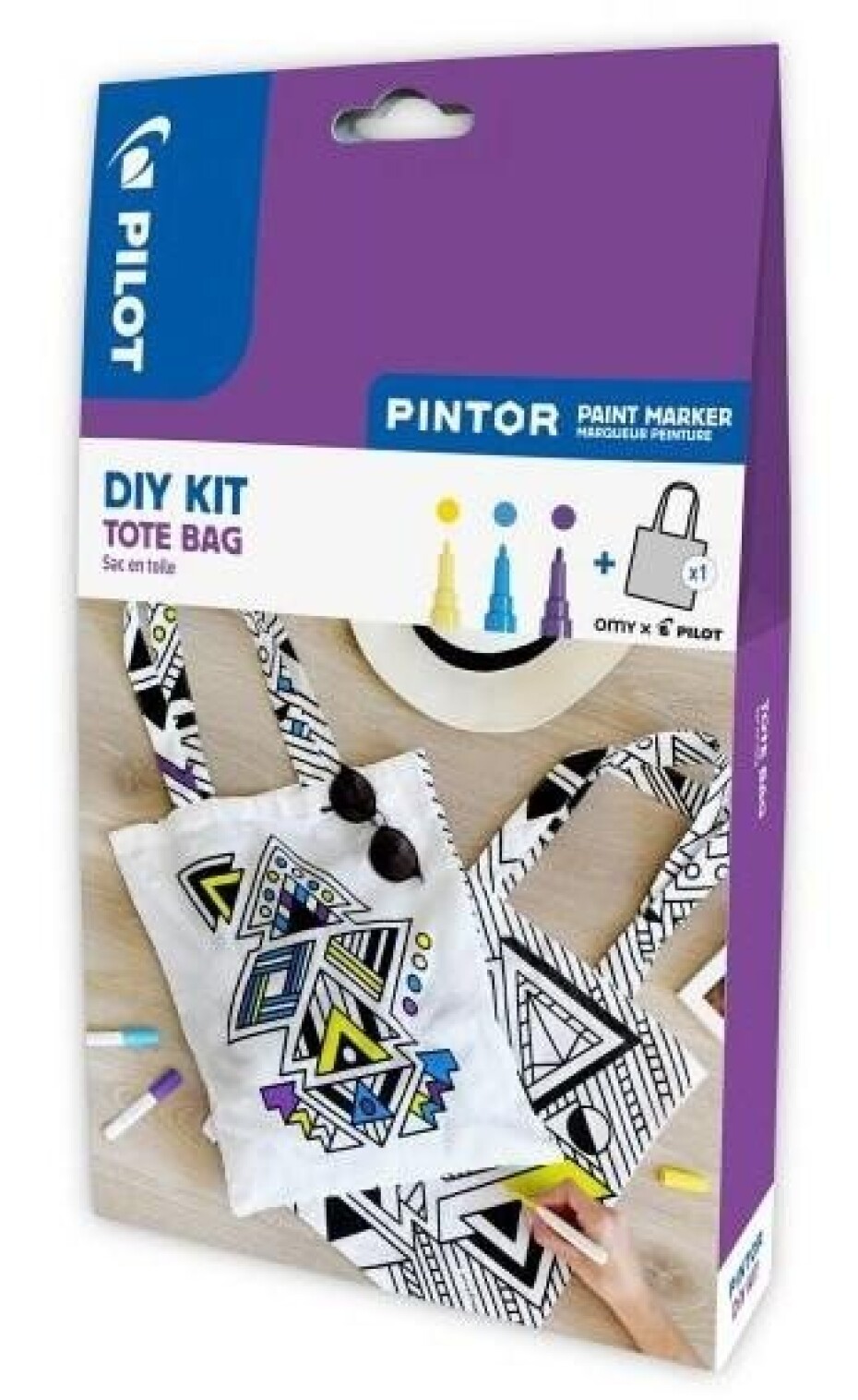 PILOT Pintor Fine Kreativní sada akrylových popisovačů 0,9-1,5mm - Fashion 3 ks + taška - main (0)
