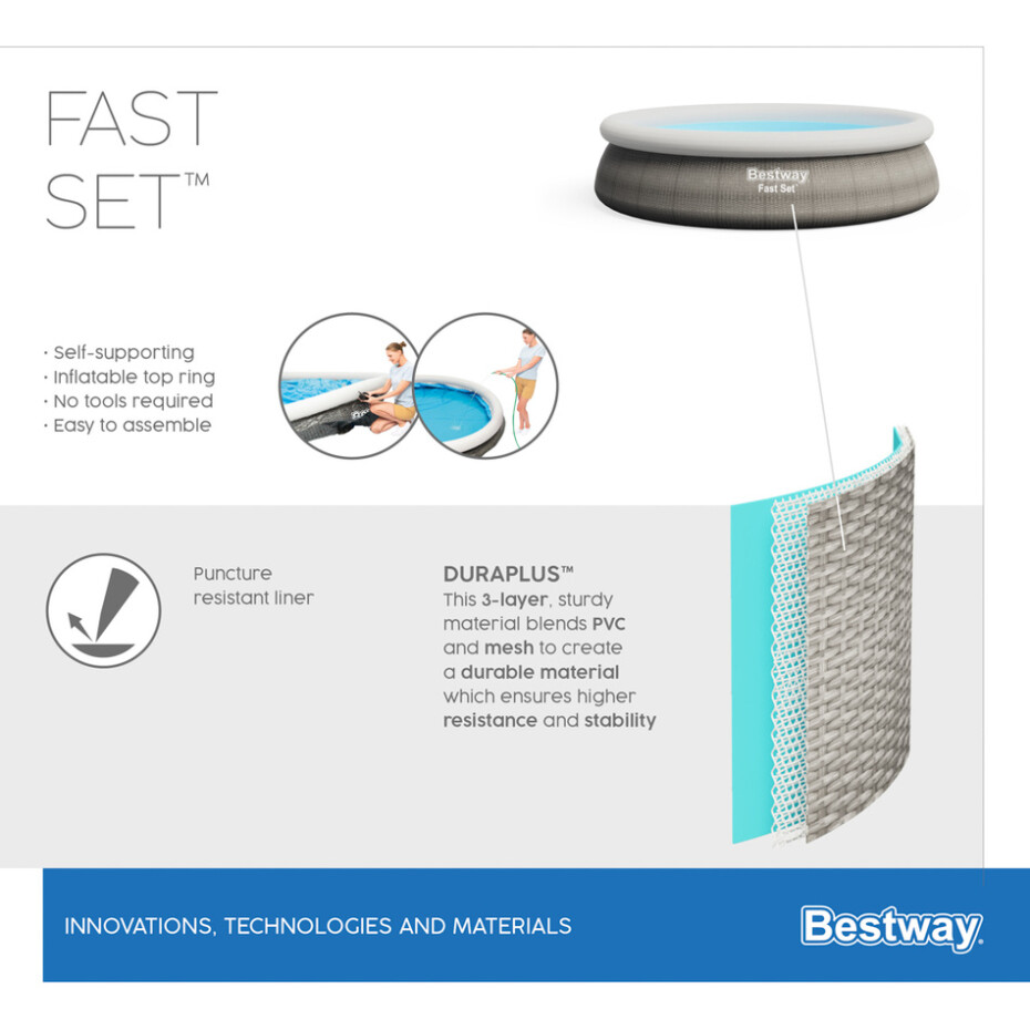 Bestway Nafukovací bazén Fast Set, 366 x 76 cm - main (4)