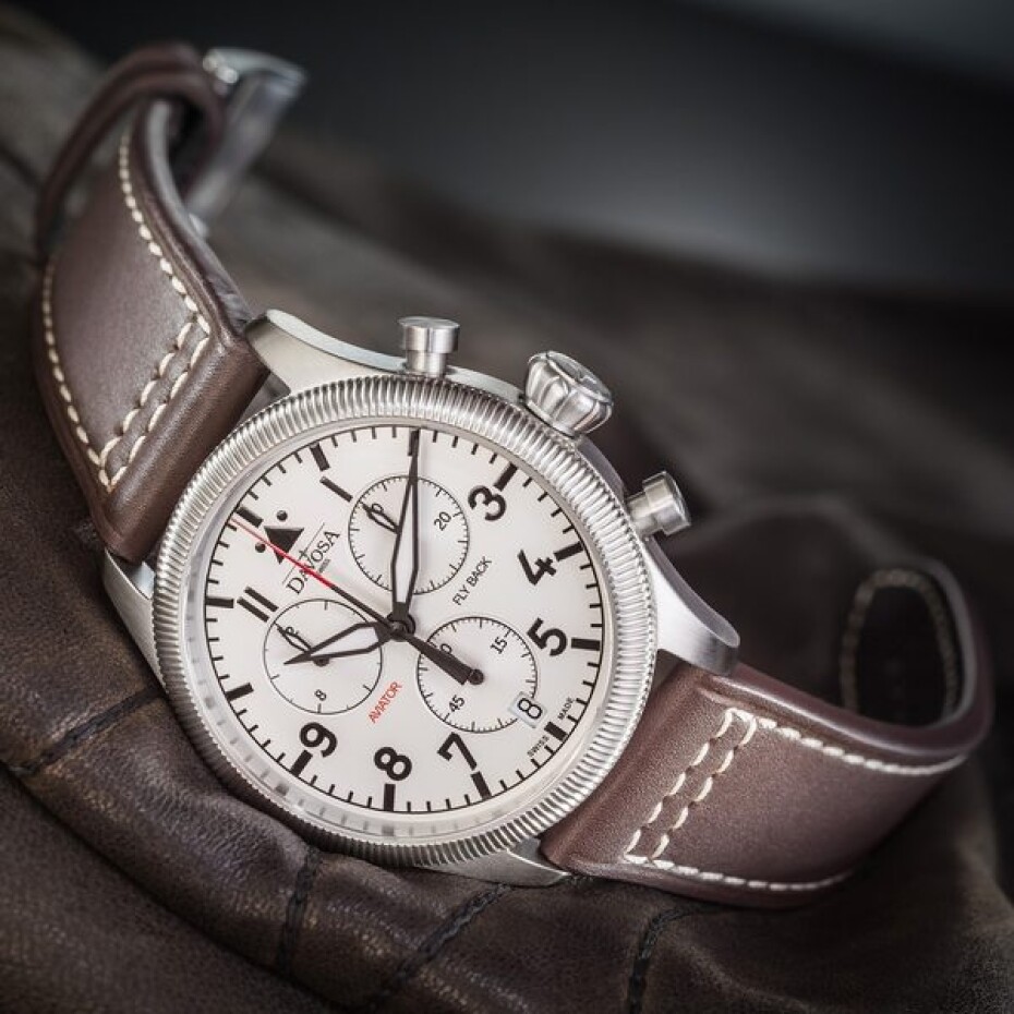 Davosa Aviator Flyback Chronograph 162.499.15 - main (12)