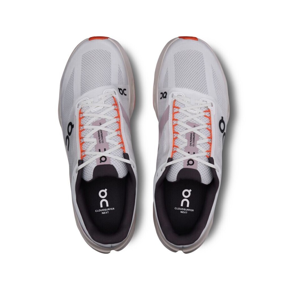 Pánská běžecká obuv On Cloudsurfer Next White/Flame  EUR 47 - main (2)
