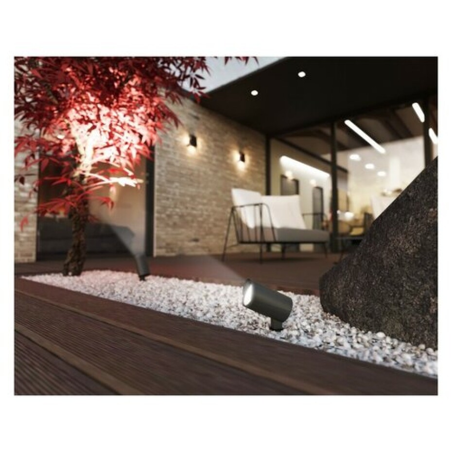 Panlux Zahradní LED reflektor Oko Evo černá, 14 W, IP65 - main (2)