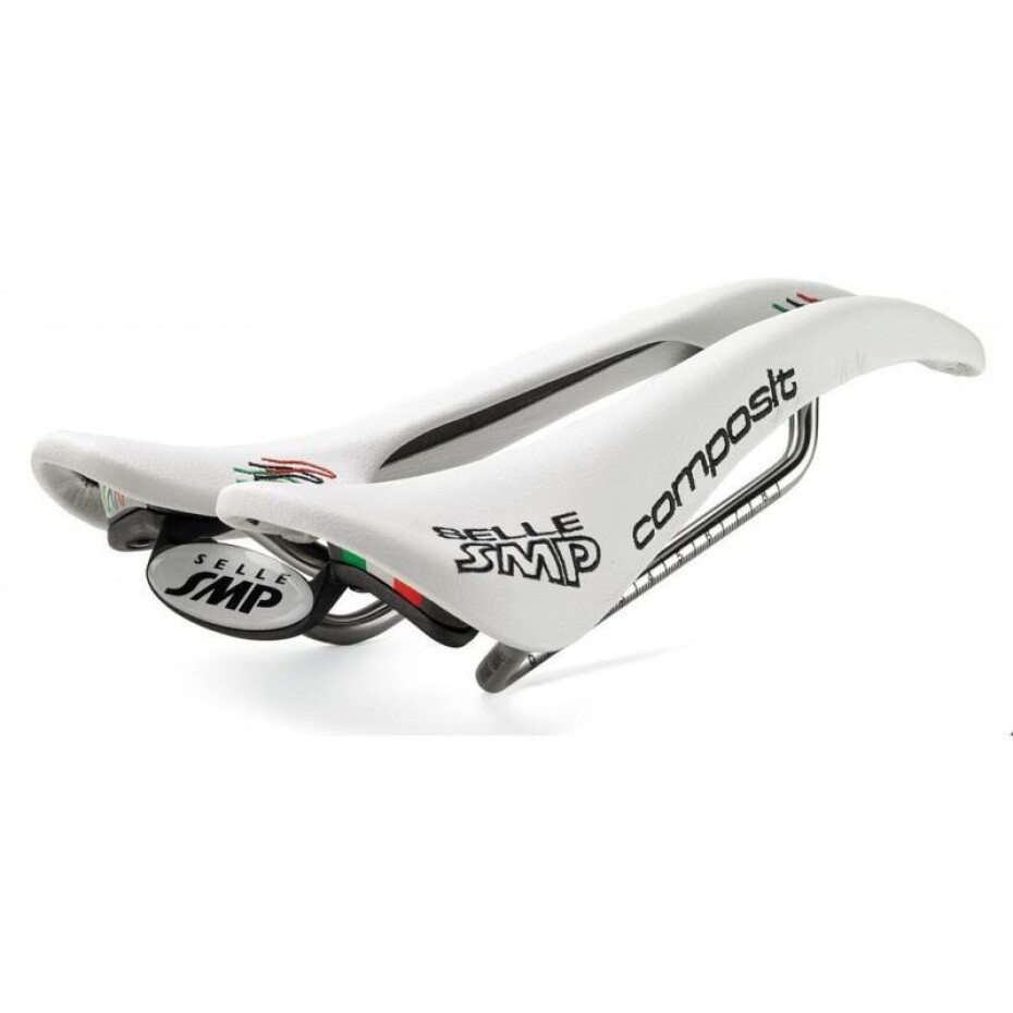 Selle Smp Strike Composit Bílé sedlo - main (0)