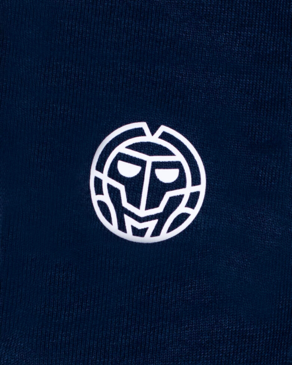Pánská mikina BIDI BADU  New York 2024 Logo Chill Hoody Dark Blue/Red - main (5)