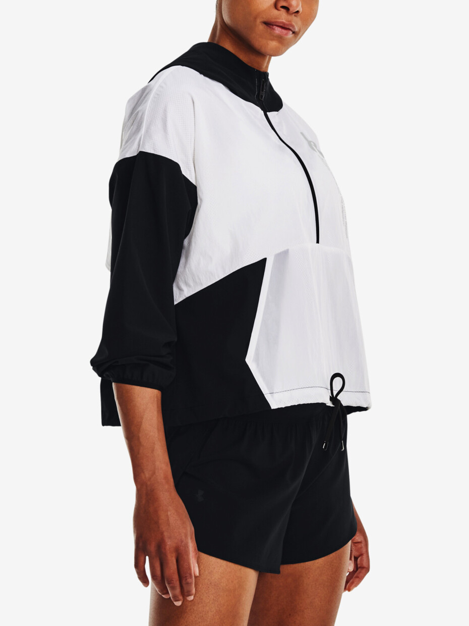 Dámská bunda Under Armour  Woven Graphic Jacket-BLK XS - main (0)