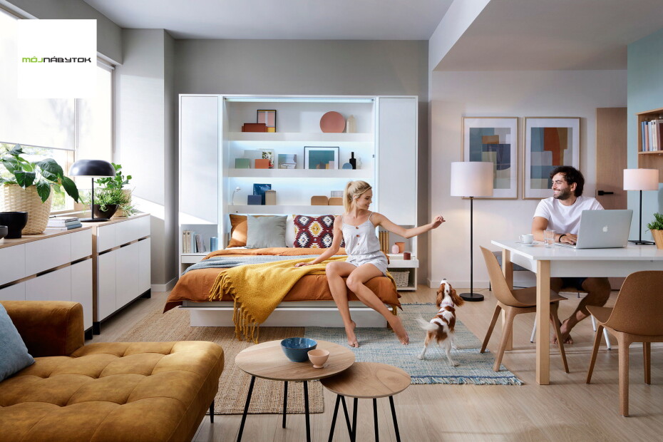 Dig-net nábytek Skříňka Lenart BED CONCEPT BC-08p | bílý lesk - main (6)