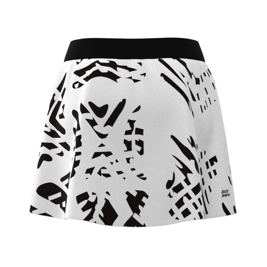 Dámská sukně BIDI BADU  Melbourne Printed Cut Out Skort White/Black M - main (1)