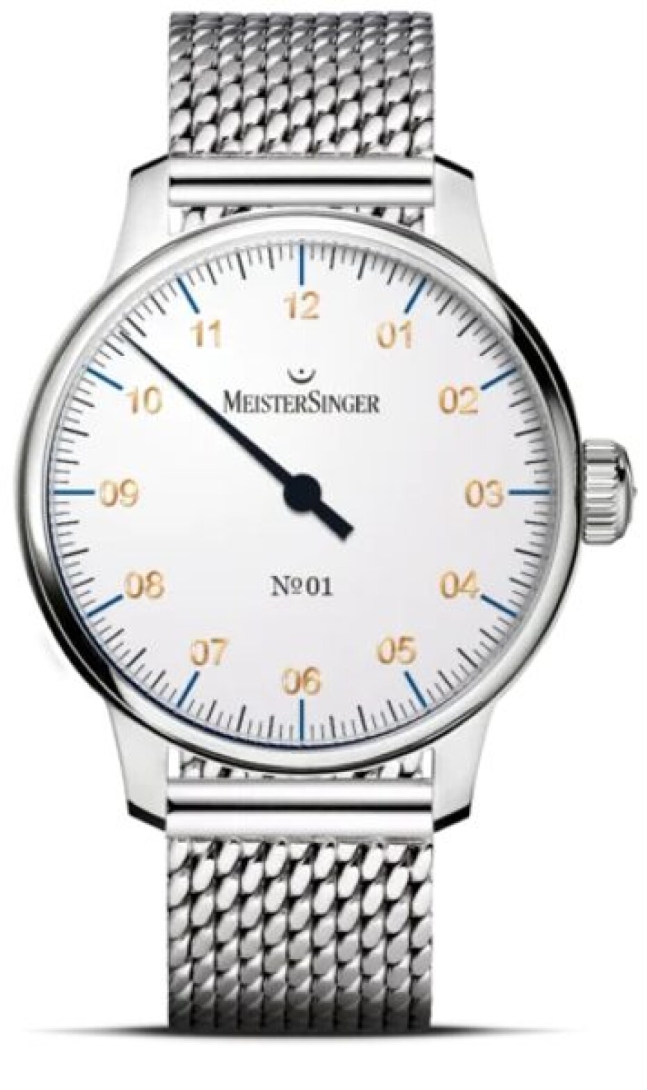 MeisterSinger N°01 AM3301G - Náramek z pletené oceli - main (0)