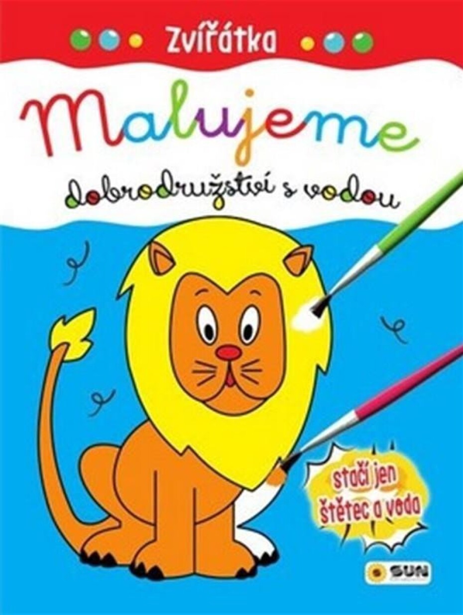 Zvířátka - Malujeme dobrodružství s vodou, 2.  vydání - main (0)