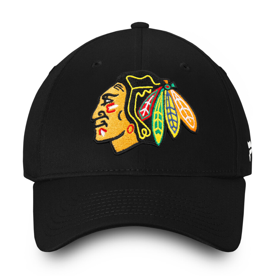 Pánská kšiltovka Fanatics  Core Structured Adjustable Chicago Blackhawks - main (2)