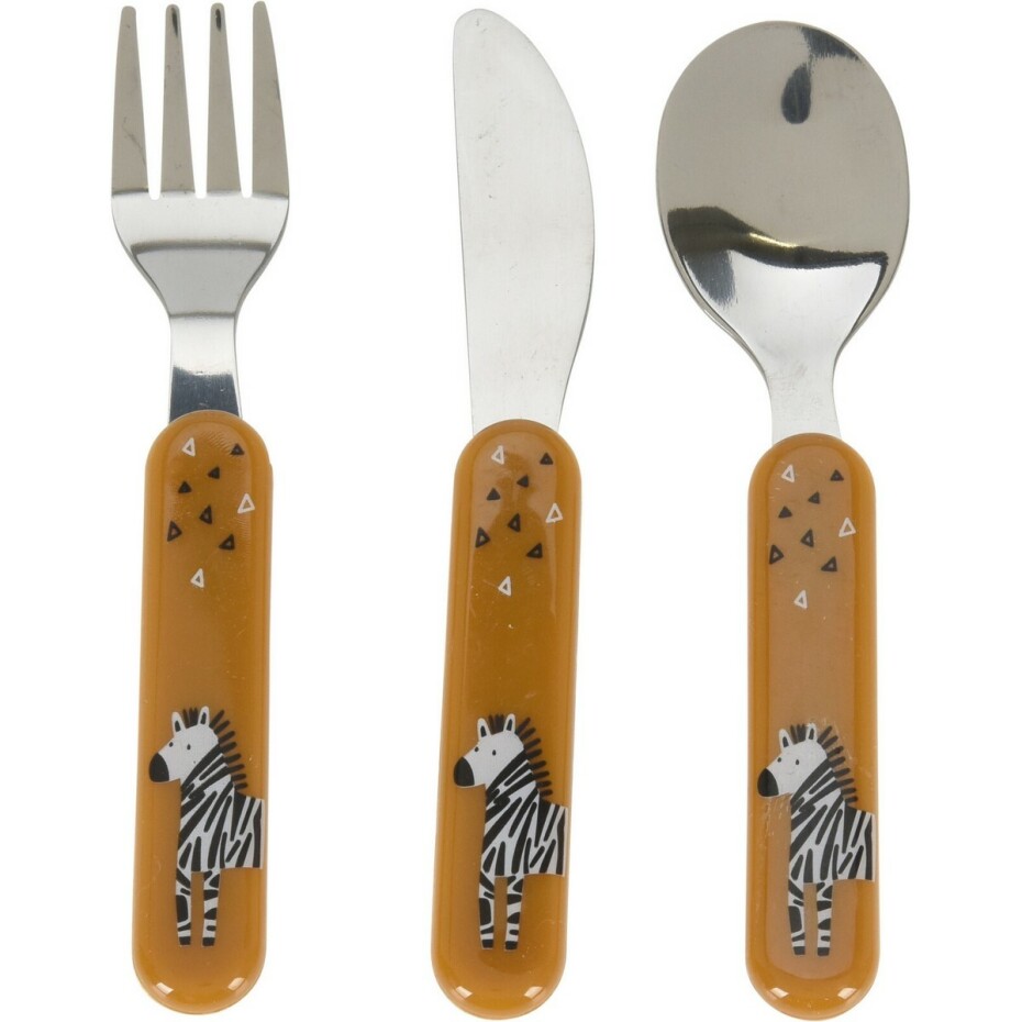EH Dětský příbor Safari 3 ks, zebra - main (0)