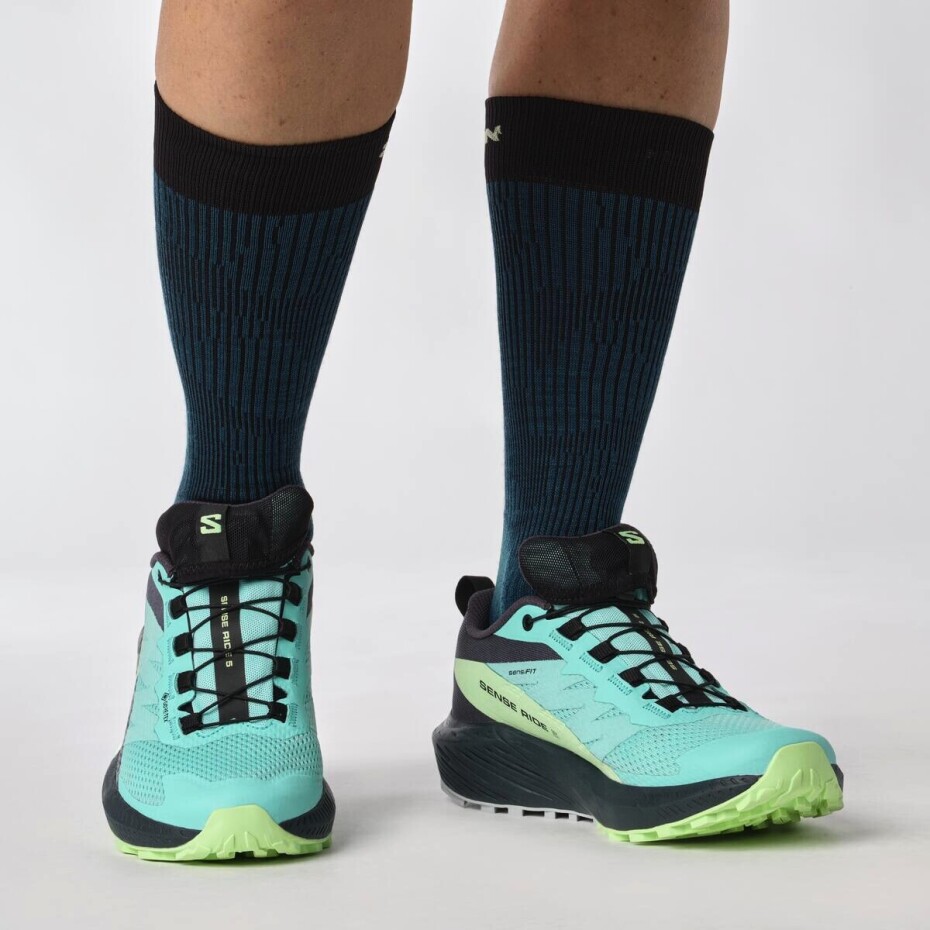 Dámská běžecká obuv Salomon Sense Ride 5 Gtx Blue Radiance / Green Ash / India Ink  UK 6,5 - main (5)