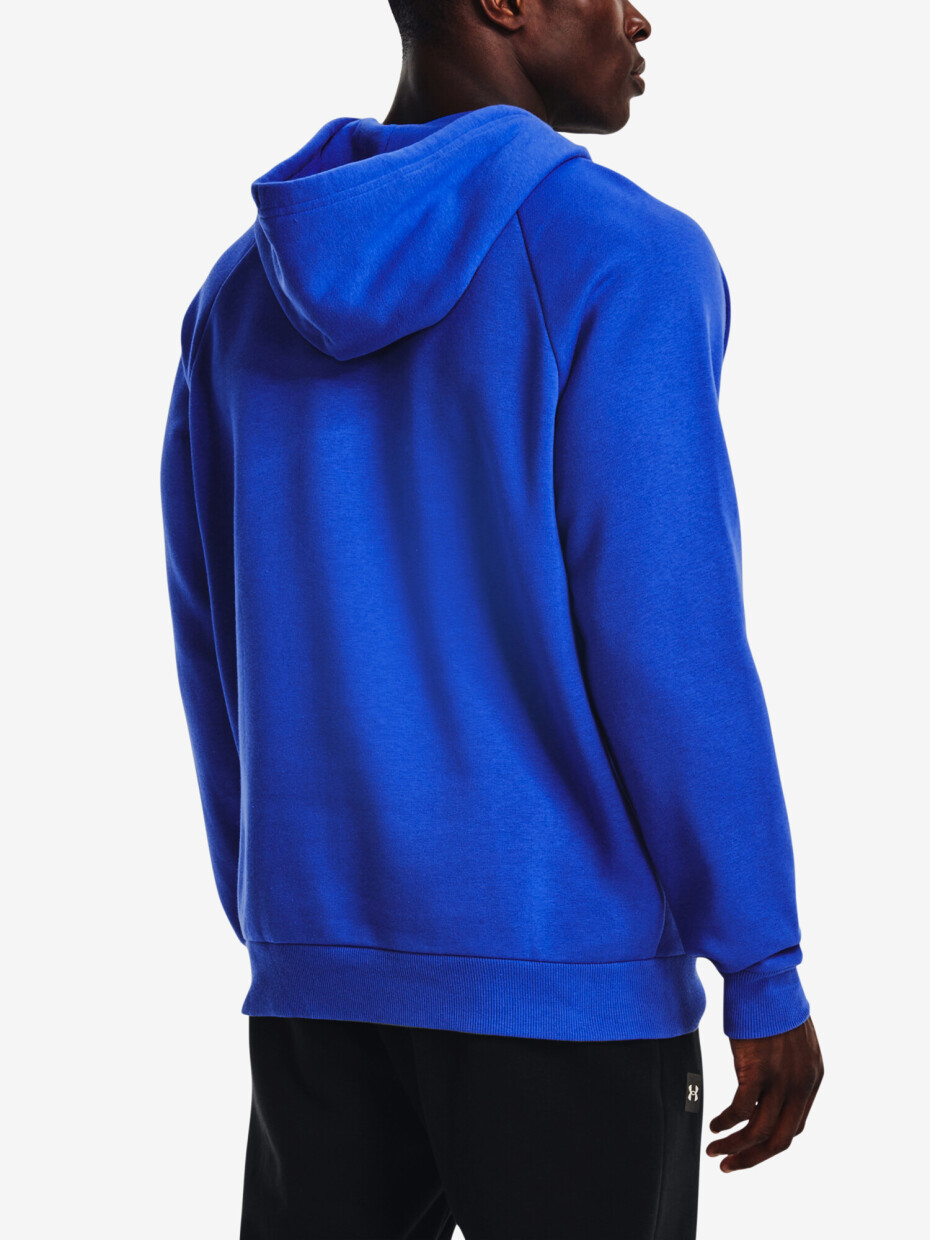 Pánská mikina Under Armour  Rival Fleece Hoodie-BLU XL - main (5)